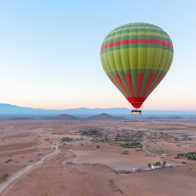 Vol montgolfière Marrakech